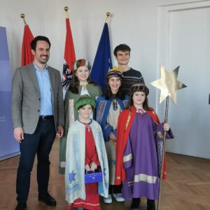 Sternsingen im Wr. Rathaus