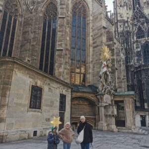 Sternsingen beim Stephansdom